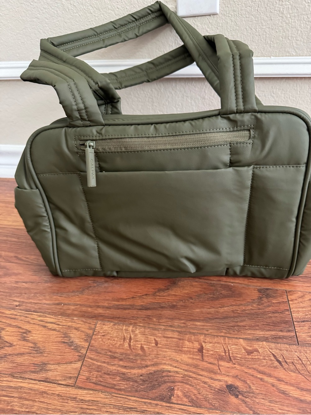 Calpak Luka Mini in pine color. DLM2501. - Picture 3 of 5